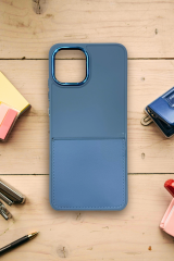 AKFA Samsung Galaxy A03 4G Uyumlu Deri Kartlık Bölmeli  Kılıf