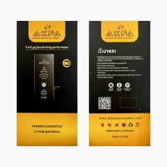 iPhone 8 Plus 3400 mAh Premium Akfa Telefon Batarya (Maxi Performans)