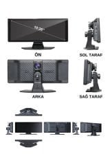 iDragon C1 Araç İçi Kamera Carplay & Android Auto, Ön & Arka Kameralı Torpido Üstü Araç Multimedya