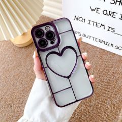 Akfa İphone 13 Pro Uyumlu  Kalpli Aşk Kılıf - Yumuşak Silikon ve Şık Tasarım