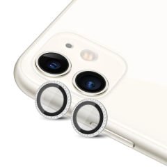 Apple iPhone 11/12/12 mini Uyumlu Elmas Taşlı Safir Kamera Lens Koruma