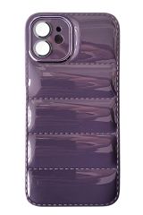 AKFA iPhone 12 Uyumlu Puffy Serisi  Kılıfı