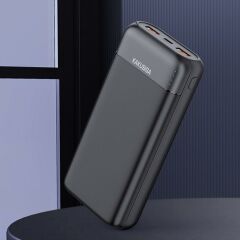 20000 mAh 3 Portlu Powerbank 22.5W Hızlı Şarj Desteği Taşınabilir Şarj Cihazı