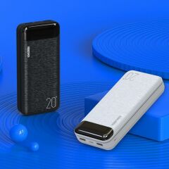 20000 mAh 3 Portlu Powerbank 22.5W Hızlı Şarj Desteği