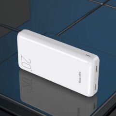20000 mAh 3 Portlu Powerbank Şarj Desteği Taşınabilir
