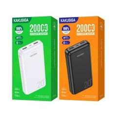 20000 mAh 3 Portlu Powerbank Şarj Desteği Taşınabilir