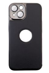 AKFA iPhone 13  Kamera Korumalı Deri Desenli Kılıf