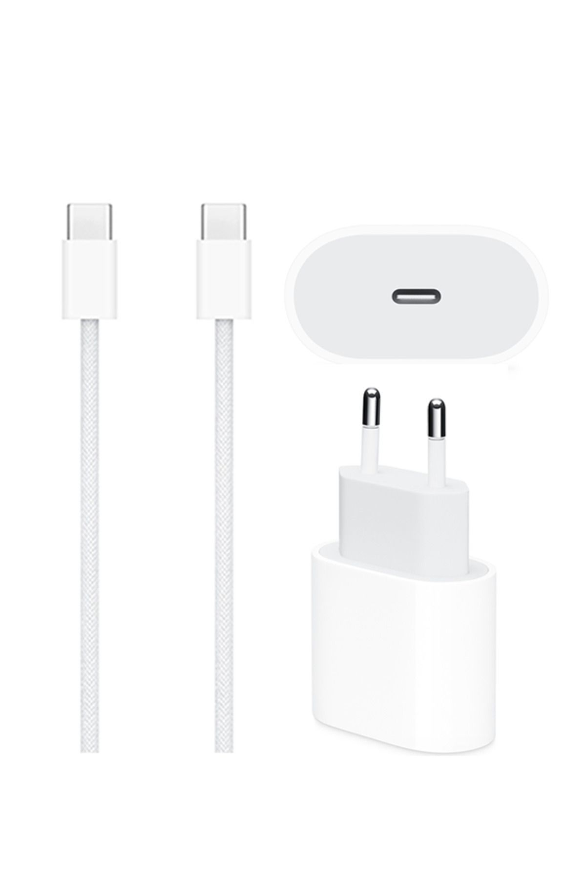 Kutulu 20W USB-C to USB-C Adaptör ve Şarj Kablosu