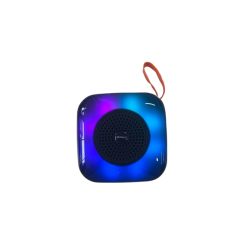 Bluetooth Hoparlör Led Işıklı Ses Bombası Kare