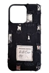 AKFA iPhone 13 Pro Max  Denim Kot Desenli Premium  Kılıf