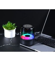T&G 369 Taşınabilir Mini Bluetoot Hoplarlör Rgb Işıklı