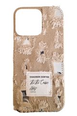 AKFA iPhone 15 Pro Max  Denim Kot Desenli Premium  Kılıf