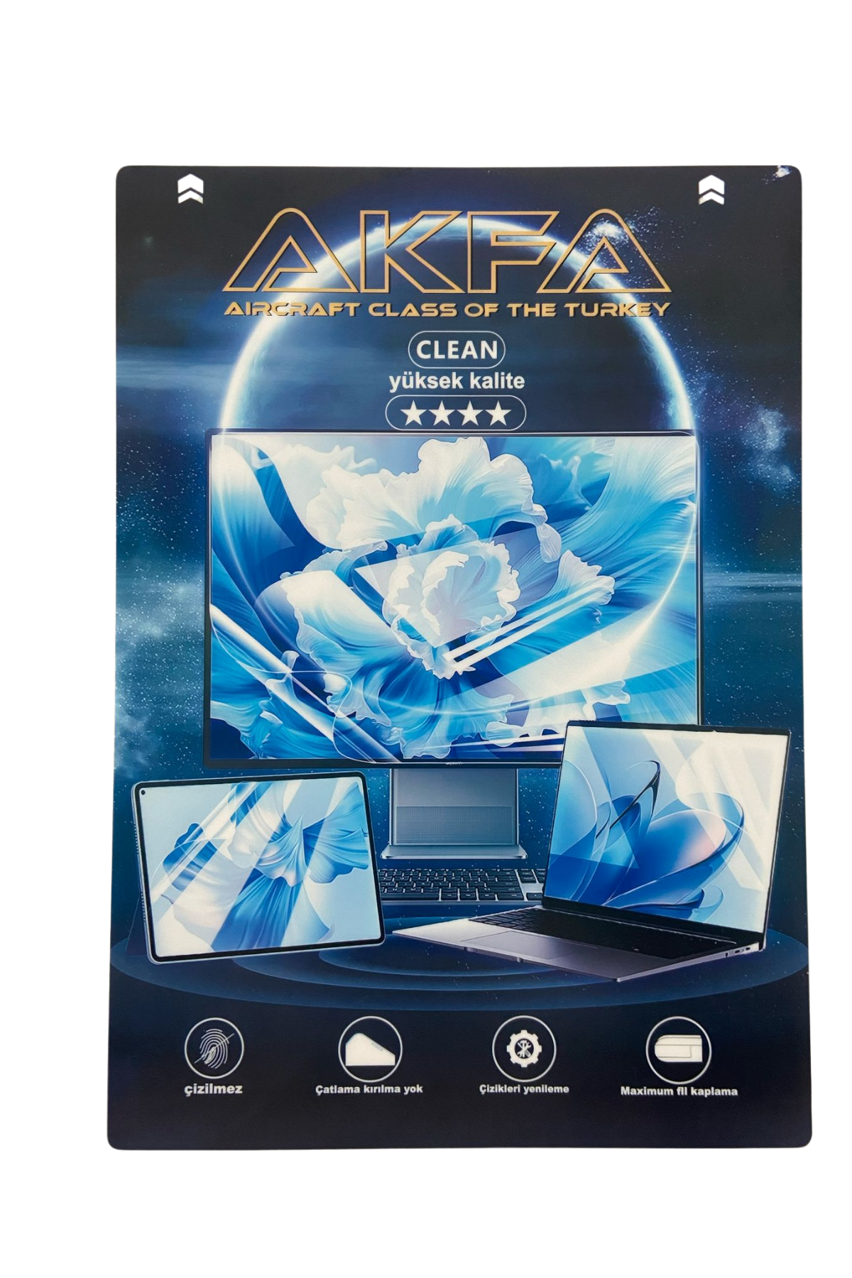 50 ADET Akfa Nano Maxi Tablet Ekran Koruyucu