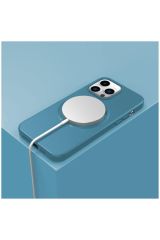 Apple Iphone 12 Pro Uyumlu Kılıf Magsafe Özellikli Açık Mavi