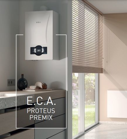 ECA PROTEUS PREMIX 30 Kw 25.800 kcal/h Premix Yoğuşmalı Kombi