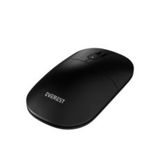 Everest SMW-384 Siyah Sessiz Optik Kablosuz Mouse