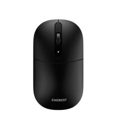 Everest SMW-384 Siyah Sessiz Optik Kablosuz Mouse