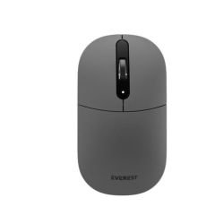 Everest SMW-384 Gri Sessiz Optik Kablosuz Mouse