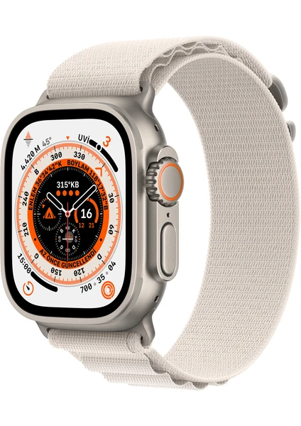 Apple Watch Ultra - Starlight Alpine