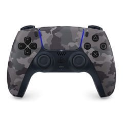 Sony Official Playstation 5 DualSense Wireless Controller  - Gray Camo