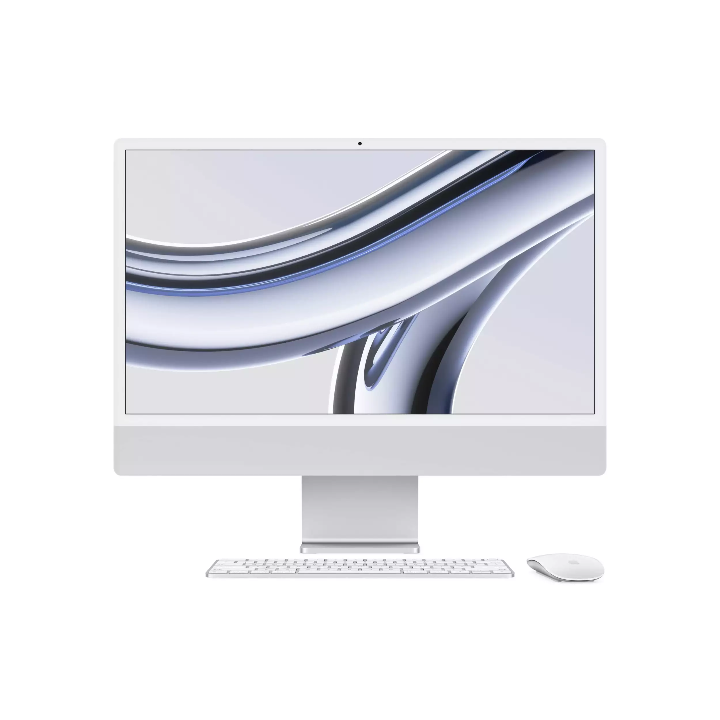 Apple iMac 2023 M3 8 Core CPU 8 Core GPU 16GB 512GB SSD 24 Inch 4.5K All-in-One - Silver