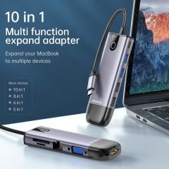 Mcdodo 10 in 1 USB-C Dönüştürücü - HU-7420