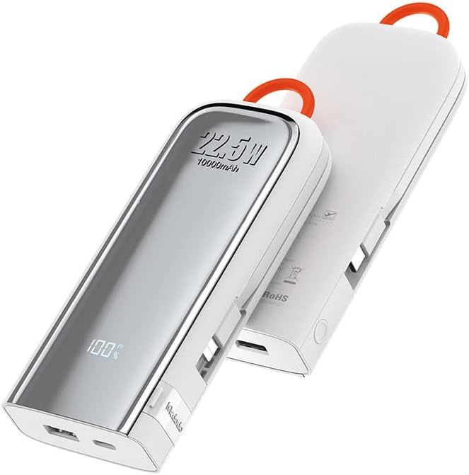 Mcdodo 10000 mAh Type-C/Lightning Kablolu Powerbank - MC-1160