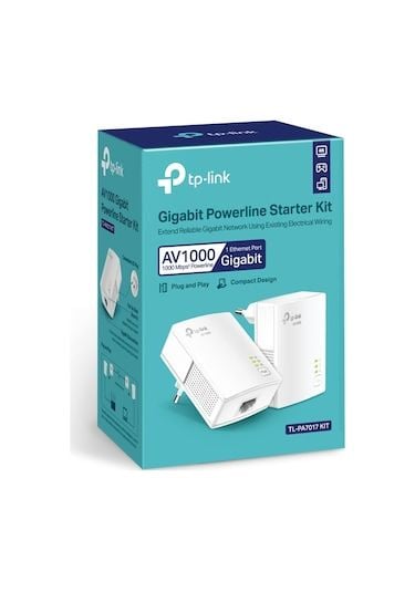 TP-Link TL-PA7017 KIT Powerline Adaptör