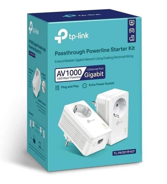 TP-Link TL-PA7017P KIT Powerline Adaptör