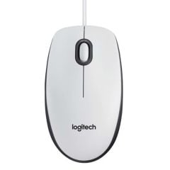 Logitech M100 Usb Kablolu Mouse Beyaz - 910-006764