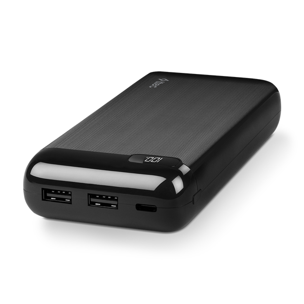 Ttec PowerSlim 20000 mAh Powerbank Black - 2BB184S