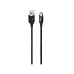 Ttec AlumiCable 1.2 m Siyah USB to Type-C Şarj Kablosu - 2DK18S