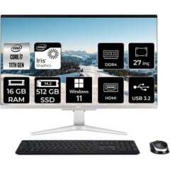 Acer Aspire C27-1655 DQ.BHLEM.002 i7-1165G7 16 GB 512 GB SSD Iris Xe Graphics 27\'\' Full HD All in One PC