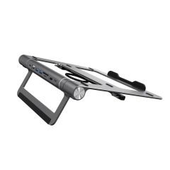 Wiwu 8 in 1 Hub Bağlantı İstasyonlu Notebook Laptop Standı