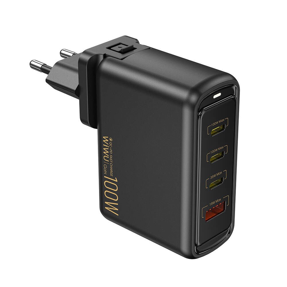 Wiwu Warriors 100W PD+QC Gan Universal Hızlı Şarj Başlığı