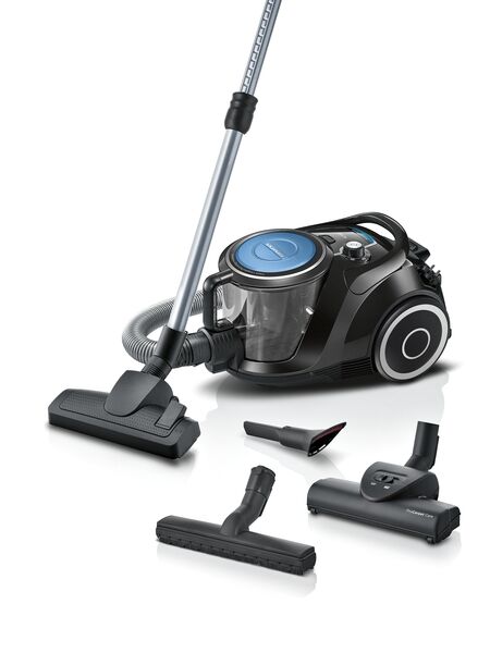 iQ500, Bagless vacuum cleaner, Black