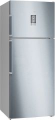 iQ500, Üstten Donduruculu Buzdolabı, 186 x 75 cm, Kolay temizlenebilir Inox
