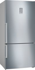 iQ500, Alttan Donduruculu Buzdolabı, 186 x 86 cm, Kolay temizlenebilir Inox