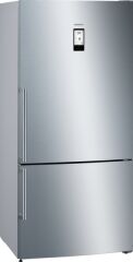 iQ500, Alttan Donduruculu Buzdolabı, 187 x 86 cm, Kolay temizlenebilir Inox