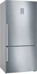 iQ500, Alttan Donduruculu Buzdolabı, 186 x 86 cm, Kolay temizlenebilir Inox