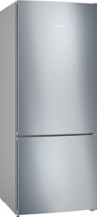 iQ300, Alttan Donduruculu Buzdolabı, 186 x 75 cm, Kolay temizlenebilir Inox