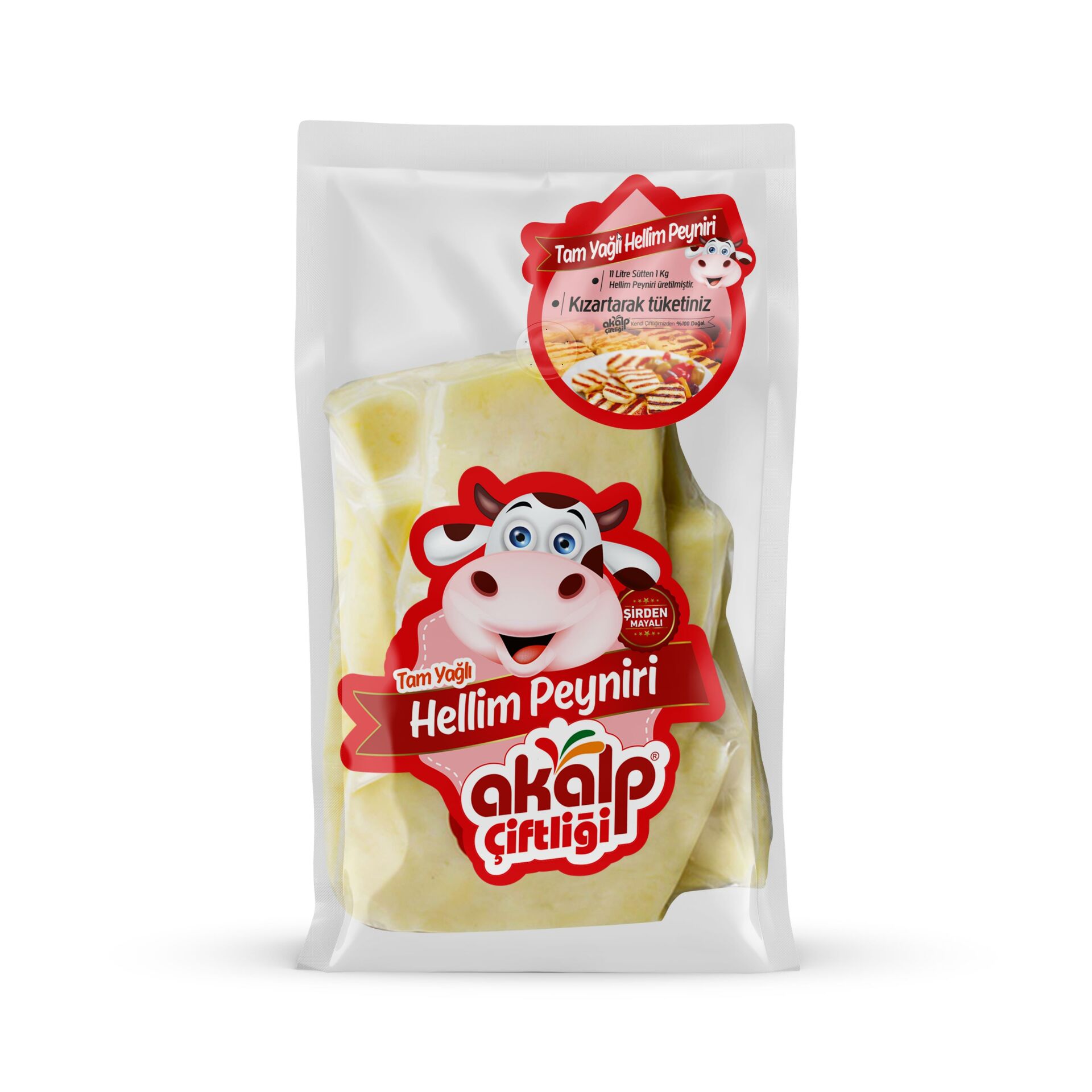 Tam Yağlı Hellim Peyniri 500 Gr