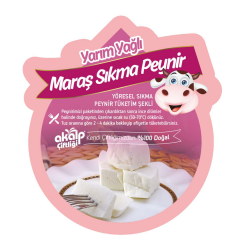 Yarım Yağlı Maraş Sıkma Peyniri 500 Gr