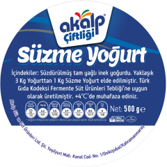 Süzme Yoğurt