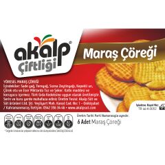 Maraş Çöreği 6 Adet