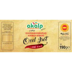 Özel Üretim İsot Biber 190 Gr