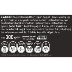 Çorbalık Un Tarhanası 300 Gr