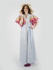 Kolları Volanlı Kimono