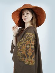 Etnik Detaylı kimono