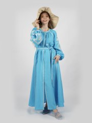Orkide Nakışlı Kimono